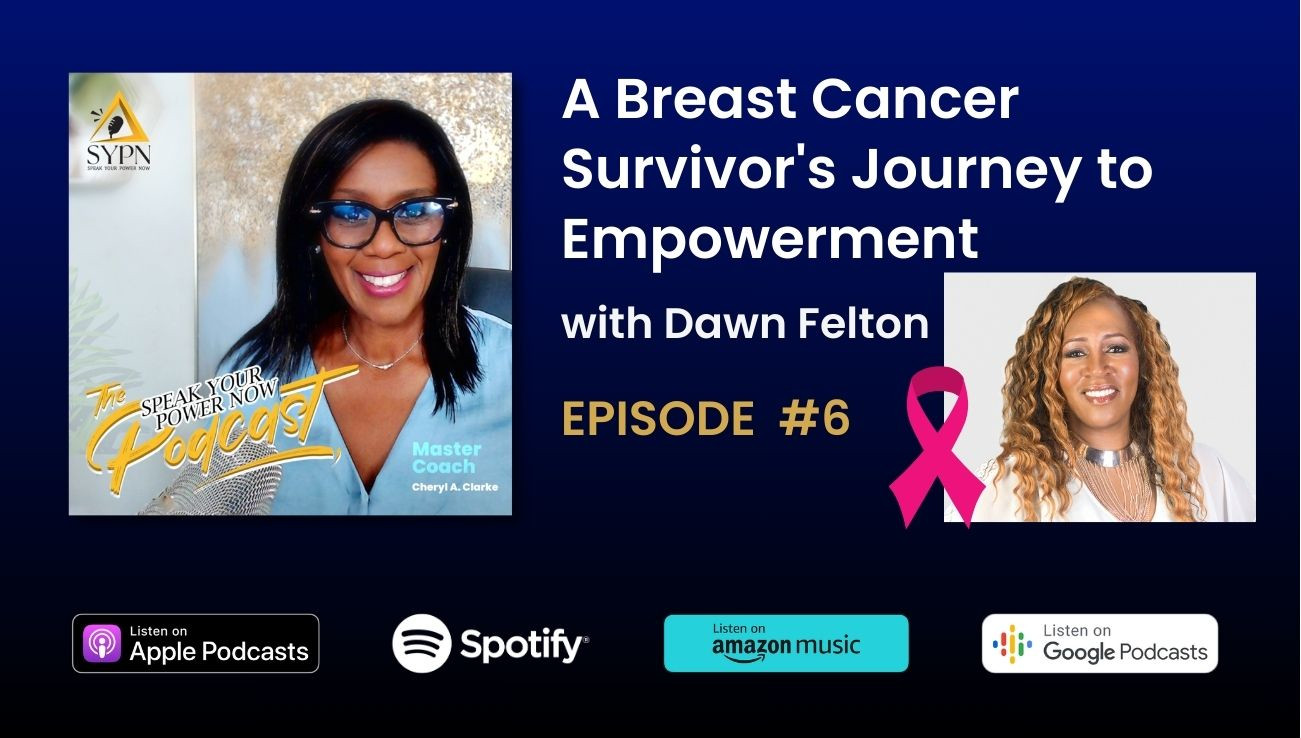 SYPN Podcast Episode # 6 - A Breast Cancer Survivor's Journey to Empowerment with Dawn Felton