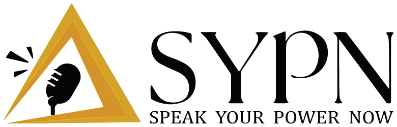 Speak Your Power Now logo with wordmark